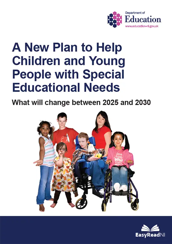 clicking this image will
          link to the A New Plan to Help Children and Young People with Special Educational Needs.